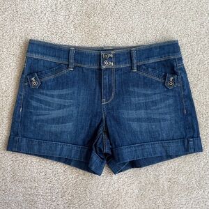White House Black Market Blue Jean Shorts